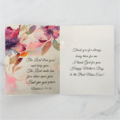 Muttertagssegnung Blumenwasser Karte (Innenseite)