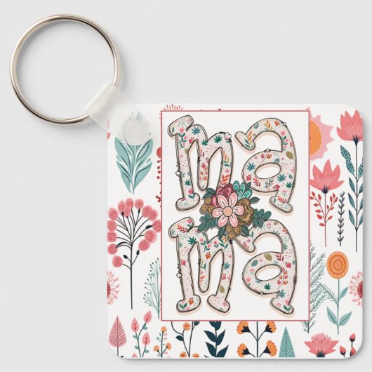 Muttertagssonderaktion Schlüsselanhänger (Vorderseite)