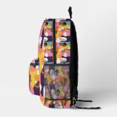 Muttertagsstorch #3 bedruckter rucksack (Rechts)