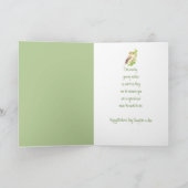 Muttertagsstorte-Sparrow-Vogel Karte (Innenseite)