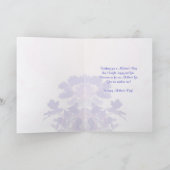 Muttertagsstruktur-Top-Foto Karte (Innenseite)