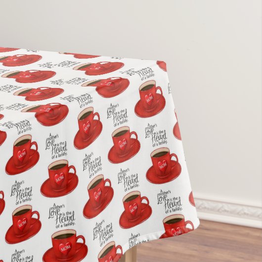 Muttertagstablette Tischdecke (Beispiel)