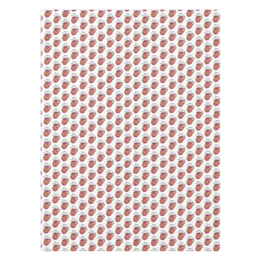 Muttertagstablette Tischdecke (Vorderseite)