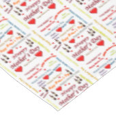 Muttertagstablette Tischdecke (Schrägansicht)