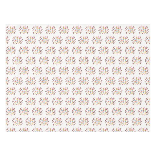 Muttertagstablette Tischdecke (Vorderseite (Horizontal))