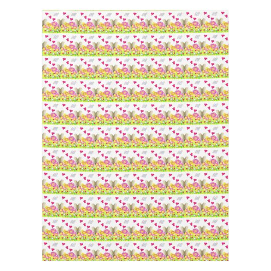 Muttertagstablette Tischdecke (Vorderseite)