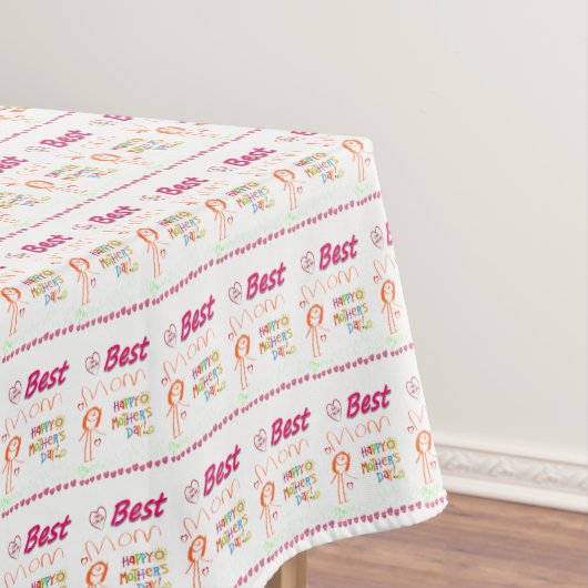 Muttertagstablette Tischdecke (Beispiel)