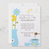 Muttertagstee oder Brunch Einladungen (Vorderseite)