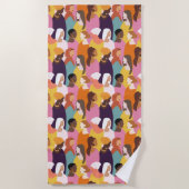 Muttertagstücher Strandtuch (Vorderseite)