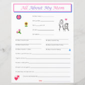 Muttertagstüchterinterview Print (Vorderseite)