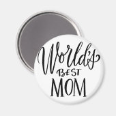 Muttertagstyppografie Magnet (Vorderseite/Rückseite)