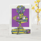 Muttertagsüberraschung Karte (Gelbe Blume)