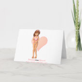 Muttertagsvorlagenkarte Karte (Rückseite)