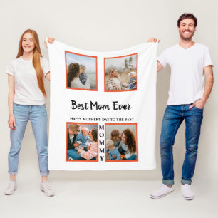 Muttertagsvorstellung für Foto für Mama Fleecedecke