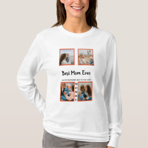 Muttertagsvorstellung für Foto für Mama T-Shirt