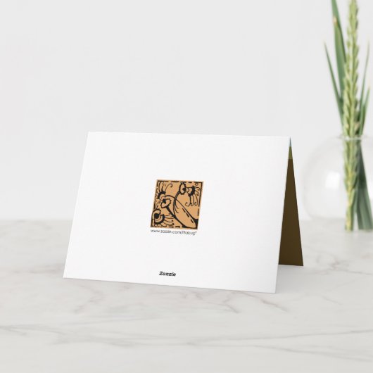 Muttertagswals Karte (Rückseite)