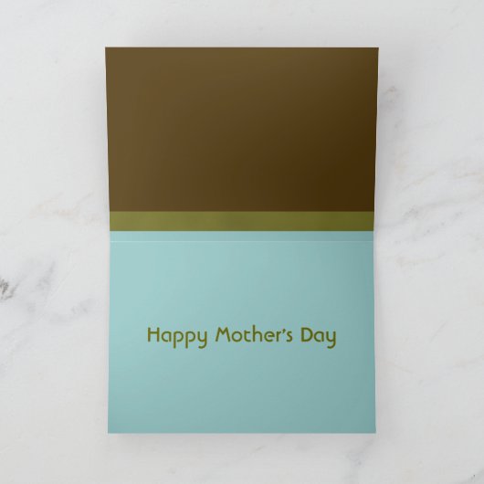 Muttertagswals Karte (Innenseite)