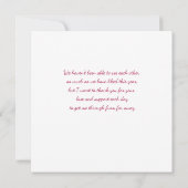 Muttertagswasser-Blume und Vögel (Rückseite)