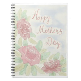 Muttertagswasserfarbe Notizblock