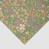 Muttertagsweiße Schmetterlinge orange Blume Seidenpapier (Ausschnitt)