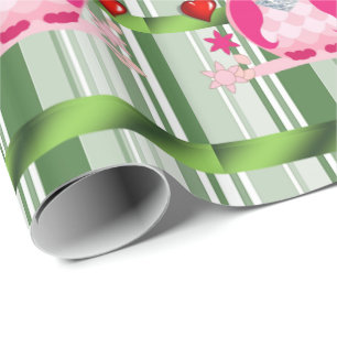 Muttertagswrapping Paper Owl Geschenkpapier