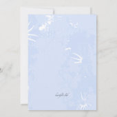 Muttertier Kinderdusche Foto Einladung (Rückseite)