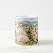 Muttertier wird geliebt Schaf und Lamm Tasse (Mittel)