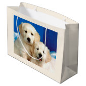 Muttertiere Große Geschenktüte (Rückseite Schrägansicht)