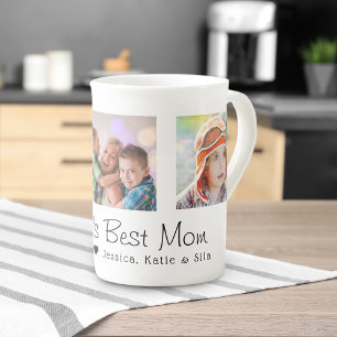 Muttertrag Weltbeste Mama 3 Fotos Porzellantasse