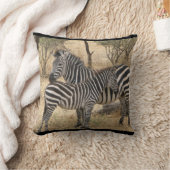 Mutterund Babyzebra-Kissen Kissen (Decke)