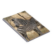 Mutterund Babyzebra-Notizbuch Notizblock (Rechte Seite)