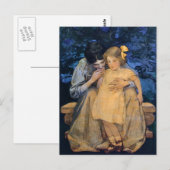 MutterundKind-1908 Postkarte (Vorne/Hinten)