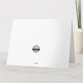 Muttervögel Fütternd Küken - Naturvorführung Karte (Rückseite)