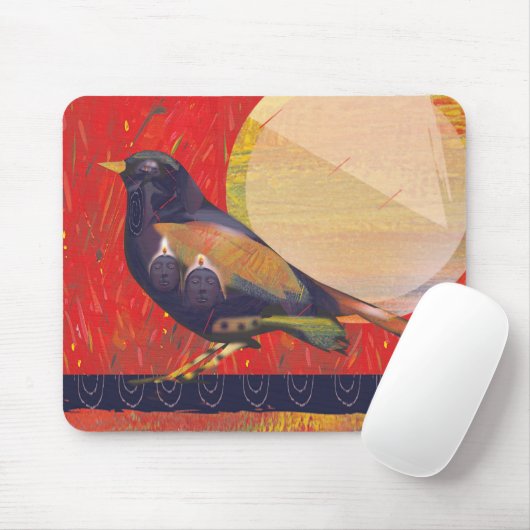 Muttervogel-Mausunterlage Mousepad (Mit Mouse)