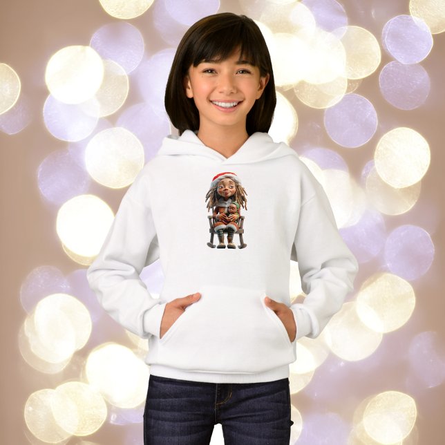 Mutterweihnachtsfest I Girl's Hoodie (Von Creator hochgeladen)