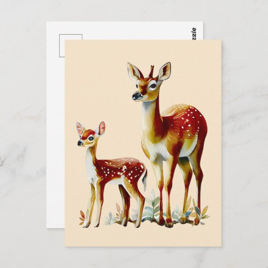 Mutterwild Postkarte (Vorne/Hinten)