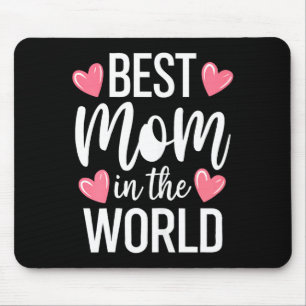 Mutti auf der Welt Shirt Frauen Mutter je Mütterta Mousepad