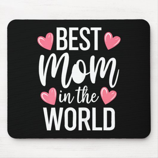 Mutti auf der Welt Shirt Frauen Mutter je Mütterta Mousepad (Vorne)