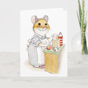 Mutti beim Lunchpacken - Muttertagskarte Karte