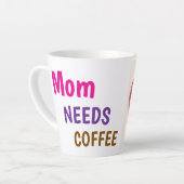 Mutti braucht Kaffeegeschenk für Mutter Milchtasse (Linke Ecke)