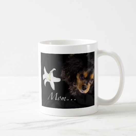 Mutti…Cavalier King Charles Spaniel Tasse (Rechts)