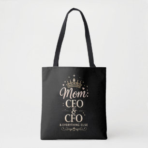 Mutti CEO & CFO-Shirt – Lustiges Muttertagsgeschen Tasche