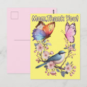 Mutti, Danke! Postkarte (Vorne/Hinten)