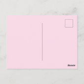 Mutti, Danke! Postkarte (Rückseite)