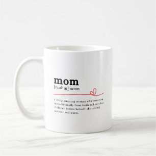 Mutti-Definition – Herzliches Geschenk für sie Kaffeetasse