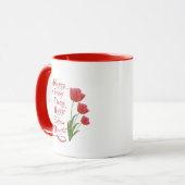 Mutti-Definition Wortkunst Tasse (Vorderseite Links)