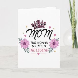 Mutti Die Legende Muttertag Geschenk Karte