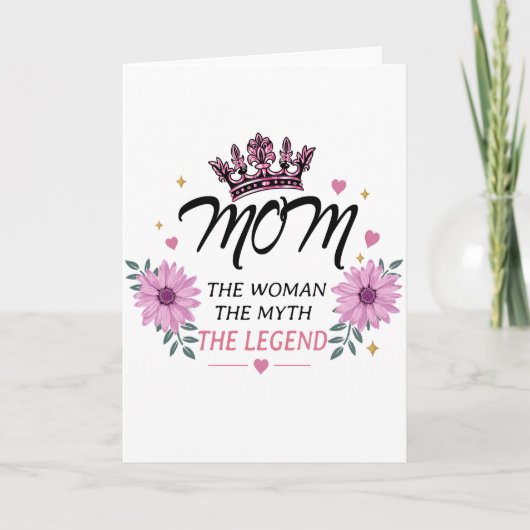 Mutti Die Legende Muttertag Geschenk Karte (Vorderseite)