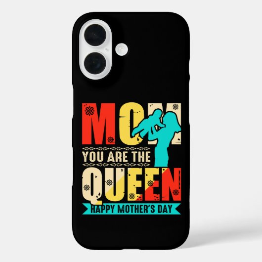 Mutti, du bist die Königin-67761 Case-Mate iPhone Hülle (Rückseite)