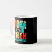 Mutti, du bist die Königin-67761 Kaffeetasse (Vorderseite Links)